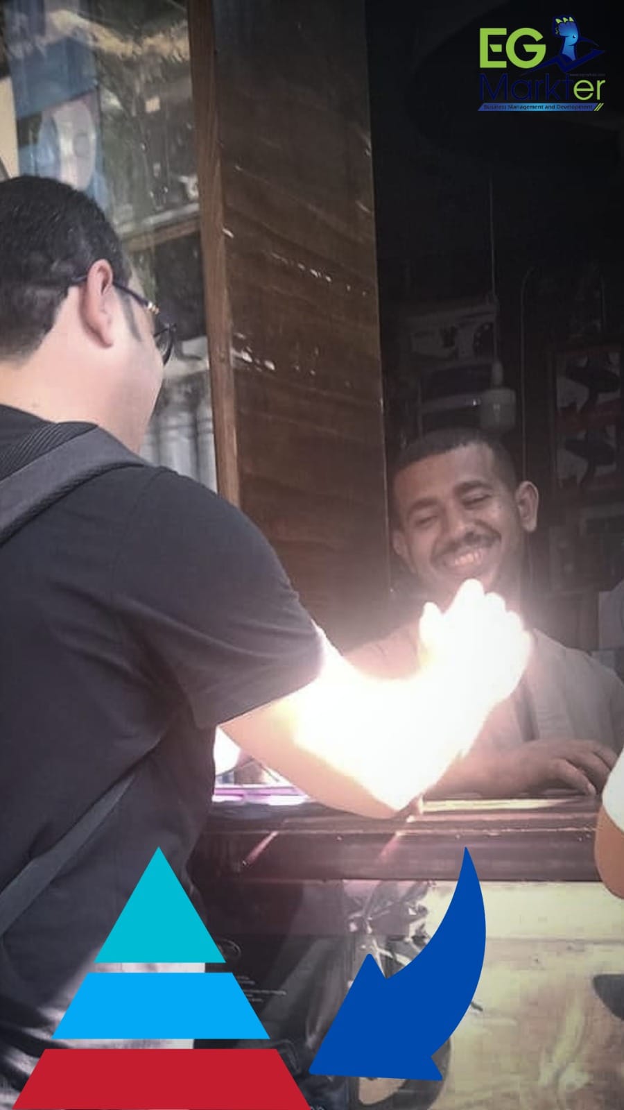 وإيه اللي يخلي حد أول مرة يعرفك يتكلم معاك كدا ؟